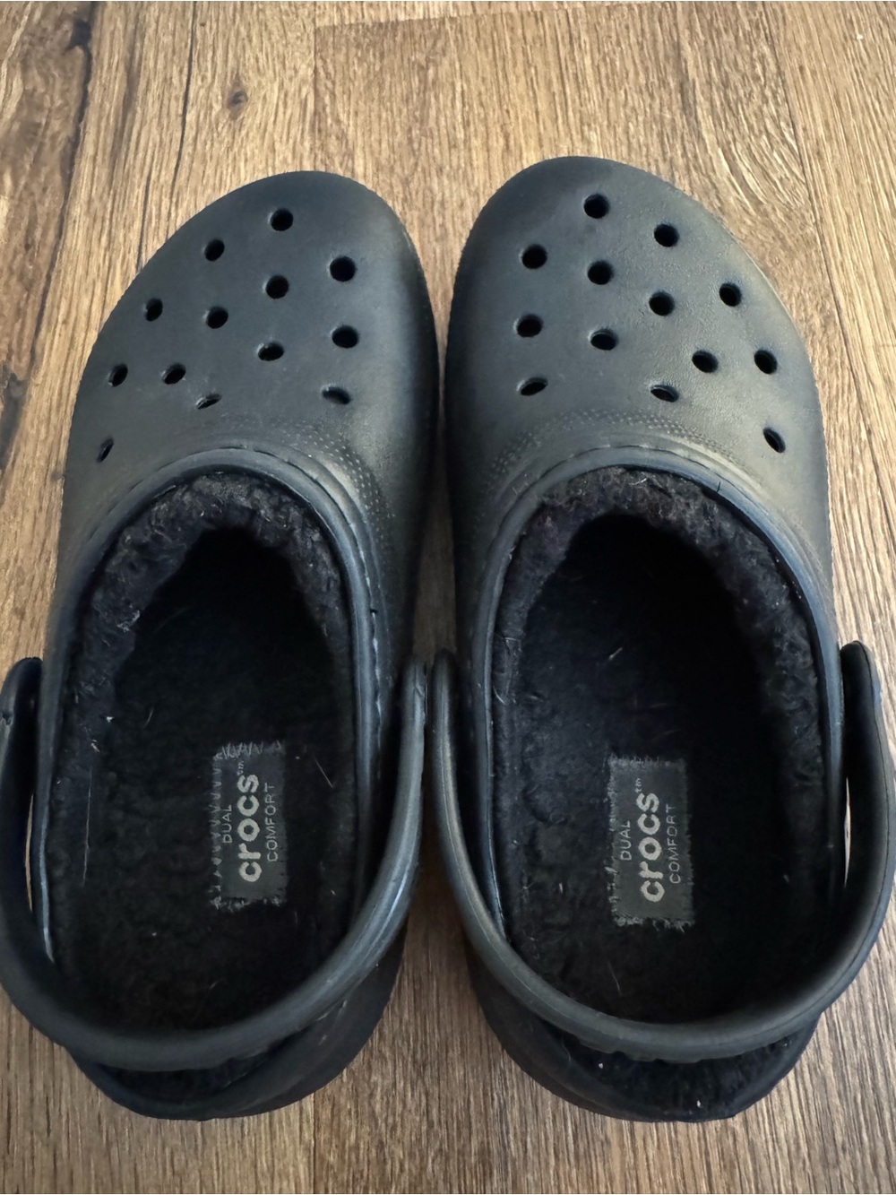 CROCS Kids Classic Lined Clog - Black